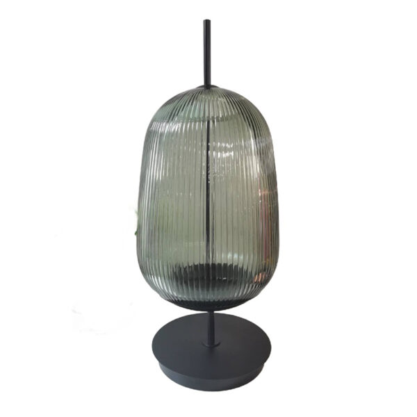 Hotel Green Glass Table Lamp