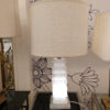 Lampe de table en albâtre exquis