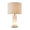 Lampe de table en albâtre exquis