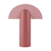 Custom Pink Metal Vase