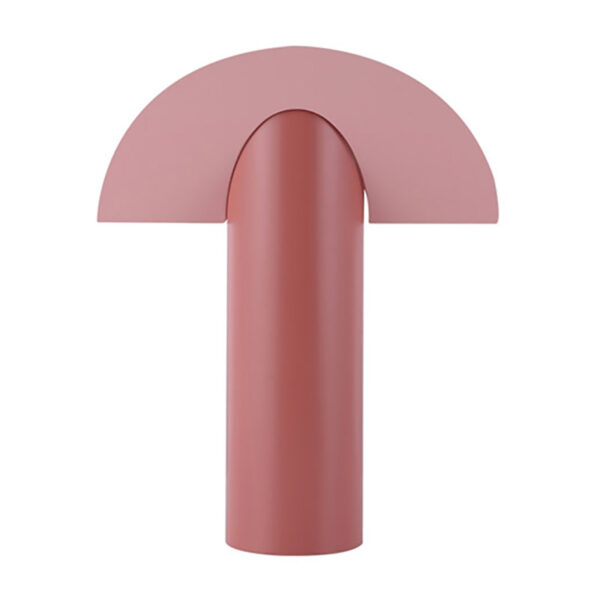 Vase en métal rose personnalisé