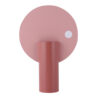 Custom Pink Metal Vase