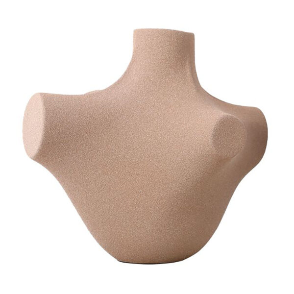 Home Irregular Ceramic Vase - Image 2