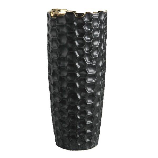 Unique Black Ceramics Vase - Image 2