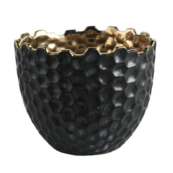 Unique Black Ceramics Vase