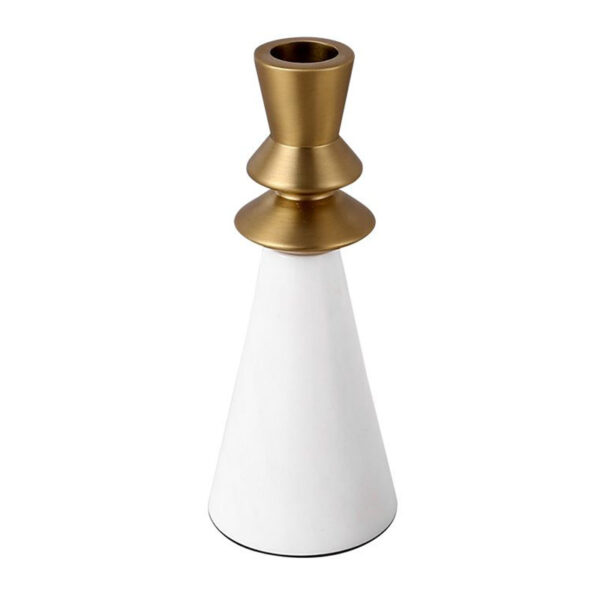 Kerzenhalter aus Aluminiummarmor - Bild 2