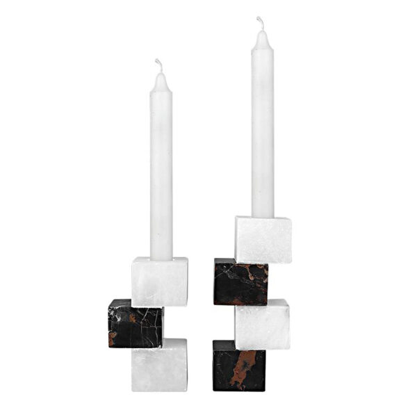 Mermer Alabaster Mum Tutucu