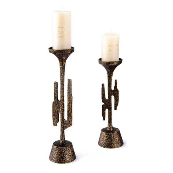 Porta -velas de mesa sólida personalizada - Imagem 2
