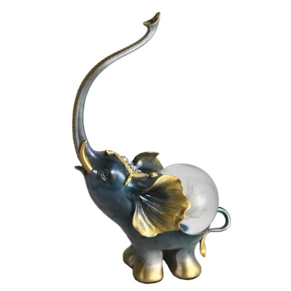 Dekorasi Meja Kristal Gajah