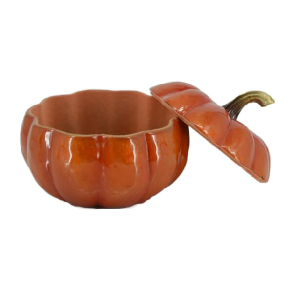 Brass Pumpkin Storage Box