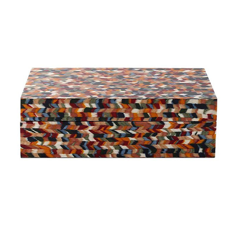 Stick Wood Grain Paper Jewelry Box