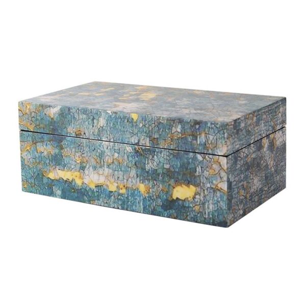 Blue Decal Paer Storage Box