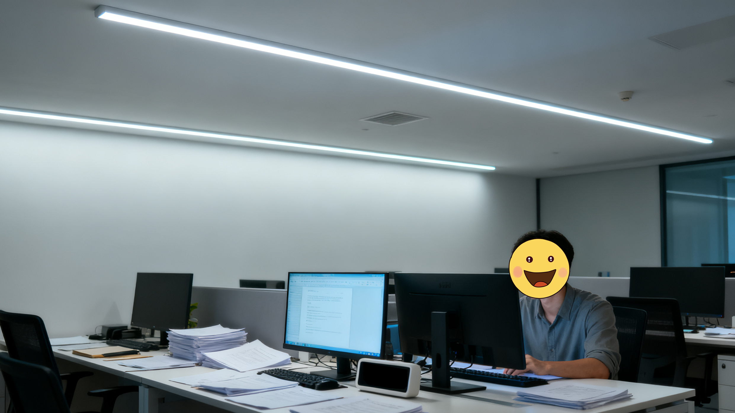 Lighting Creating Atmosphere in Offices