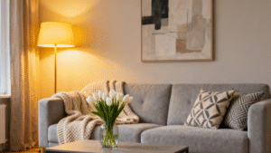 Combining Lighting with Furniture, Soft Furnishings, Fragrances, and Art