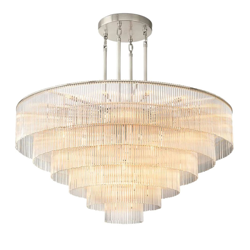 Classic Glass Rod Chandeliers - Image 11