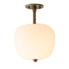 Classic Glass Ceiling Lamp