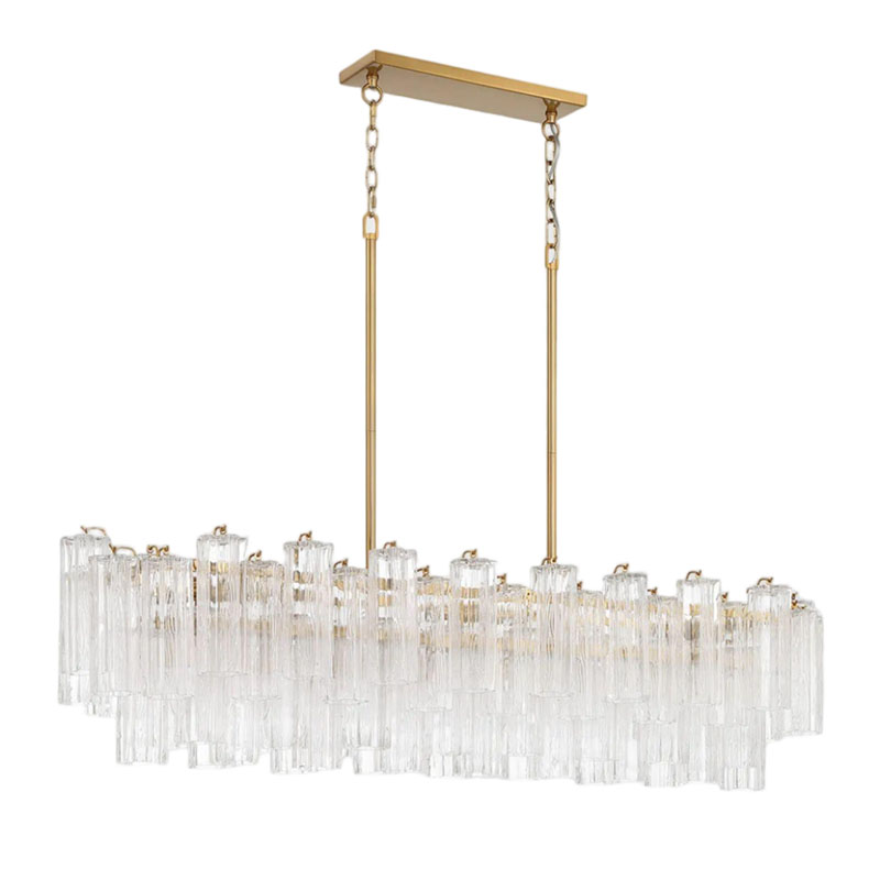 Banquet Hall Glass Chandeliers - Gambar 7