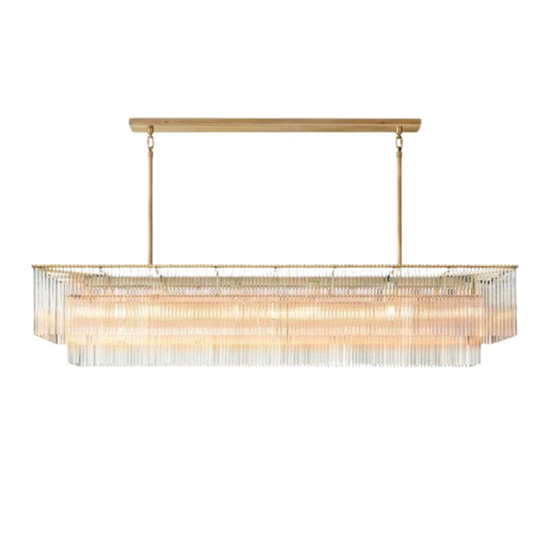 Classic Glass Rod Chandeliers - Image 9