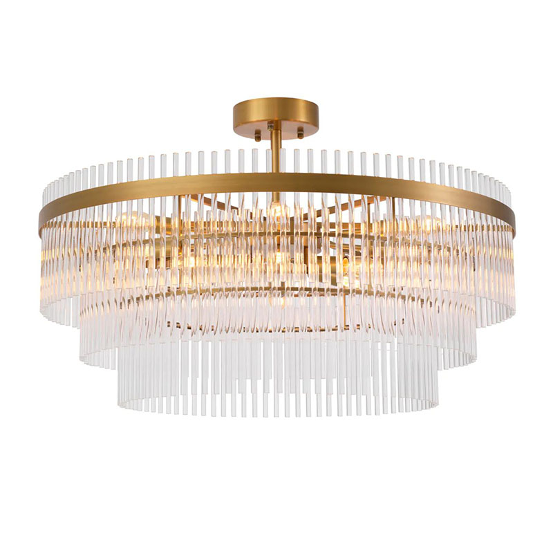 Hall Glass Rod Chandeliers - Imagem 2