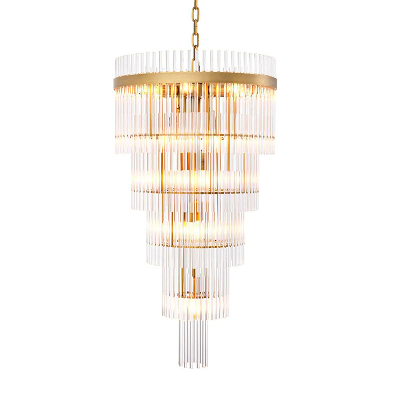 Hall Glass Rod Chandeliers - Imagem 4