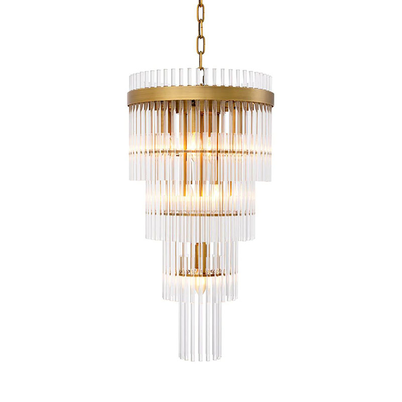 Hall Glass Rod Chandeliers - Imagem 3