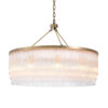 Hall Glass Rod Chandeliers