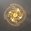Exquisite Glass Rod Chandelier
