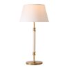 Home Brass Leather Table Lamp