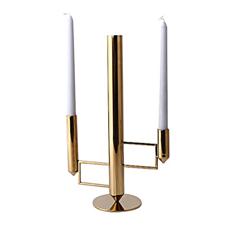 Nordic Gold Candle Holder