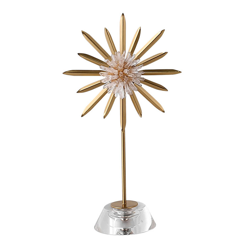 Ironwork Crystal Table Decor