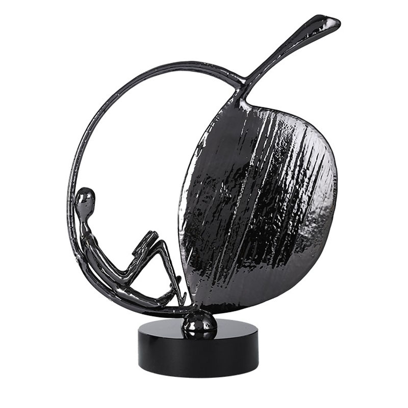 Apple Sculpture Table Decor - Gambar 2