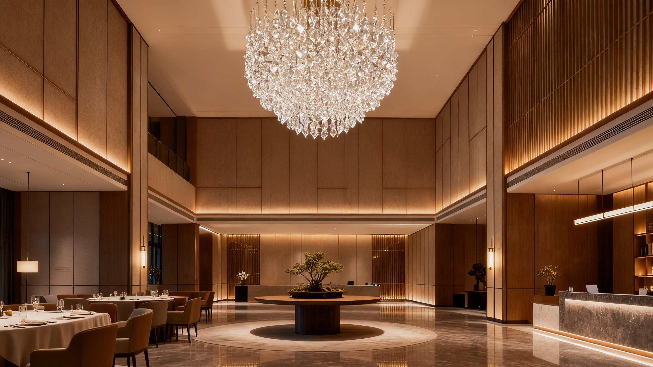 Commercial Space Chandelier Design