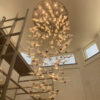 Glass Bird Chandelier