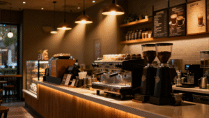 Lighting Strategies for Coffee Chains: Why Custom Fixtures Help Build Brand Identity