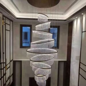 Villas Staircases Crystal Chandelier