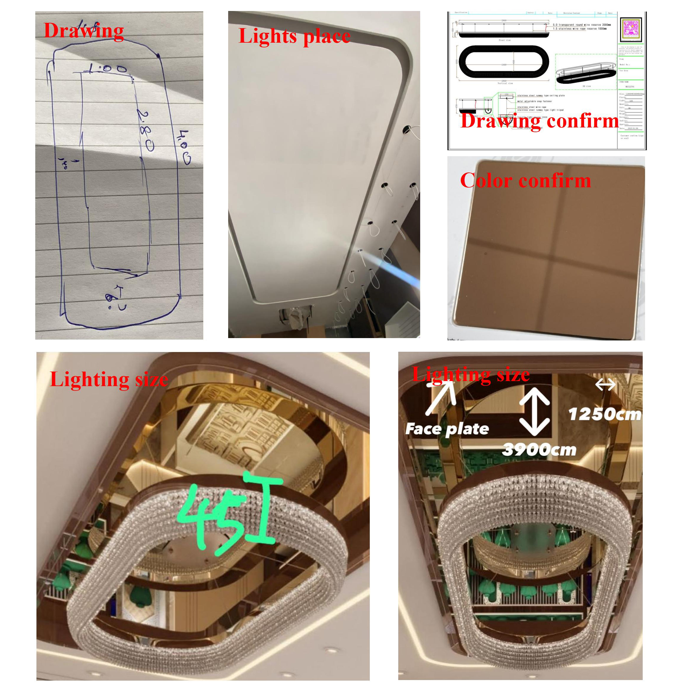 Qatar Jewelry Store Custom Crystal Chandelier Project Case Study