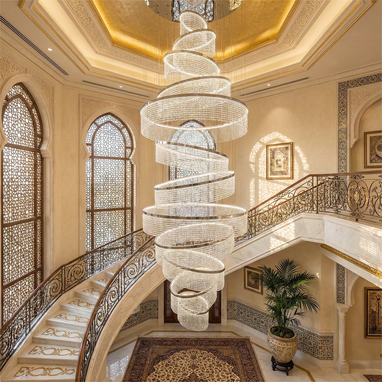 The Cascading Diamonds of Palm Jumeirah