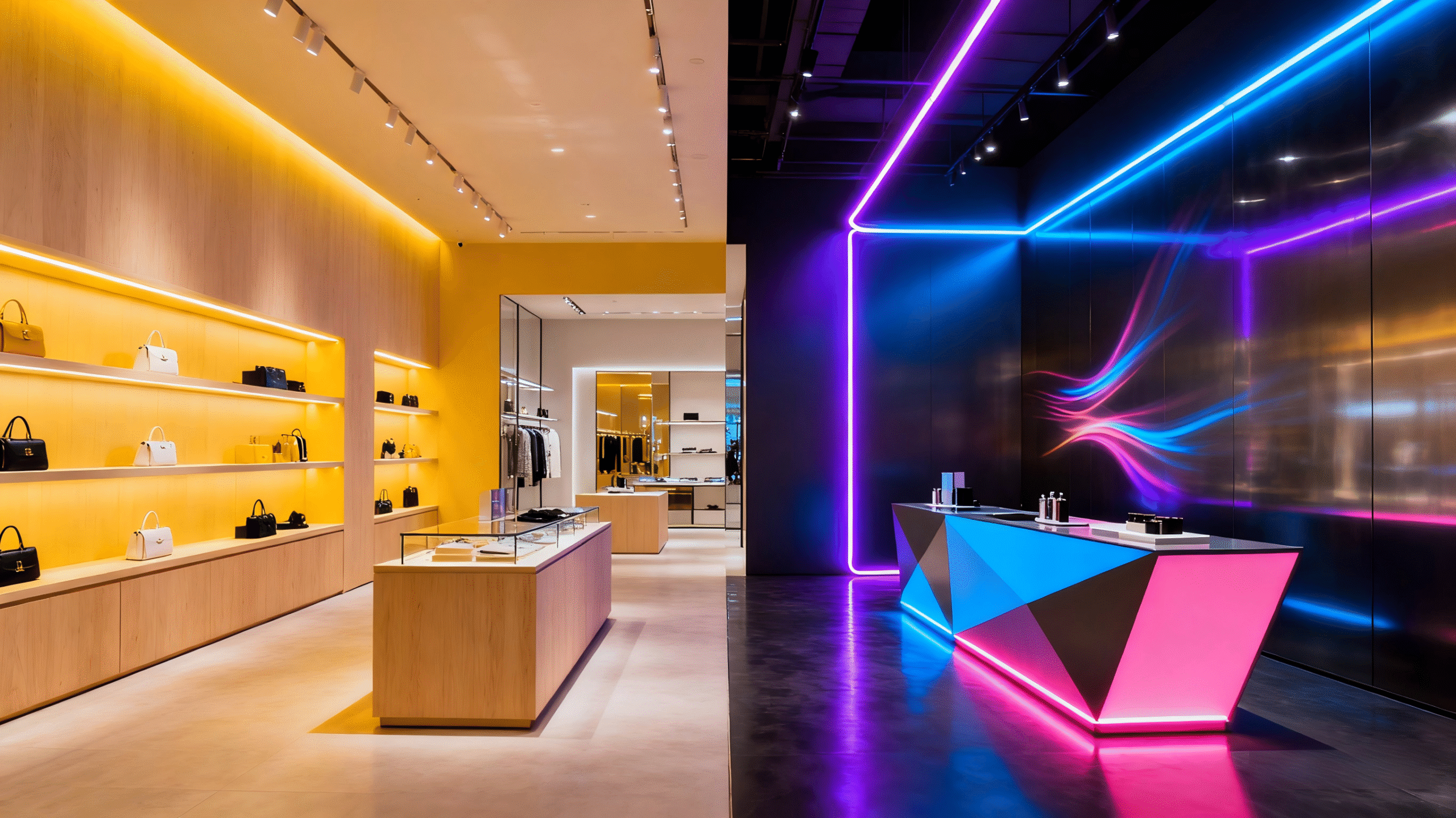 How Retail Brands Use Custom Lighting to Create a “Visual Signature”