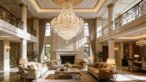 5 must-have lighting pieces for luxury villa interiors