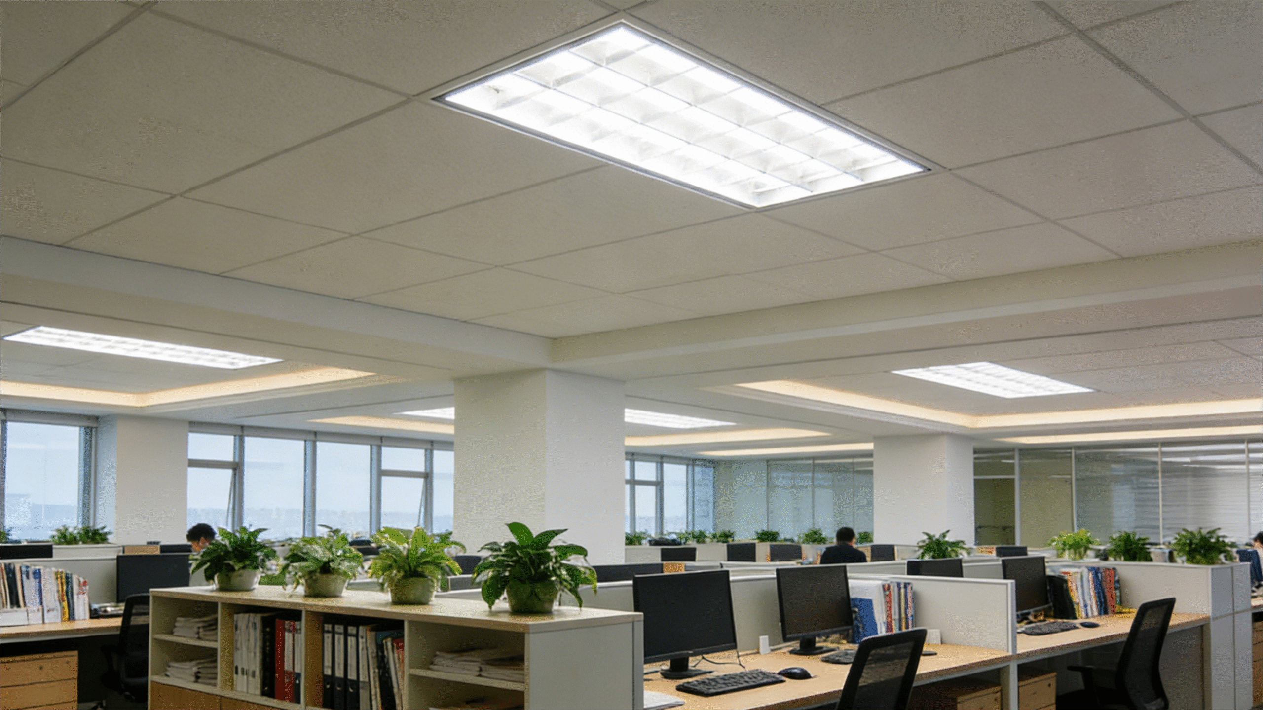 Durable lighting for high-traffic commercial spaces 2