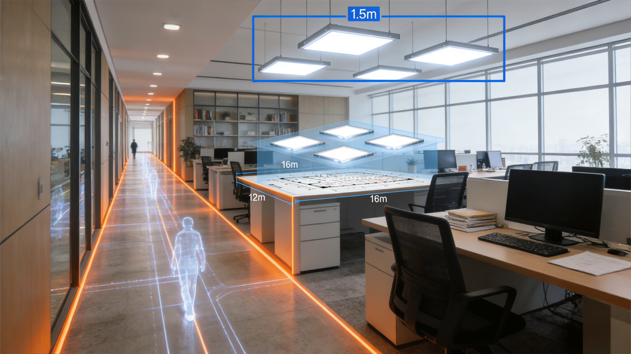 Durable lighting for high-traffic commercial spaces 3