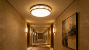 Durable lighting for high-traffic commercial spaces
