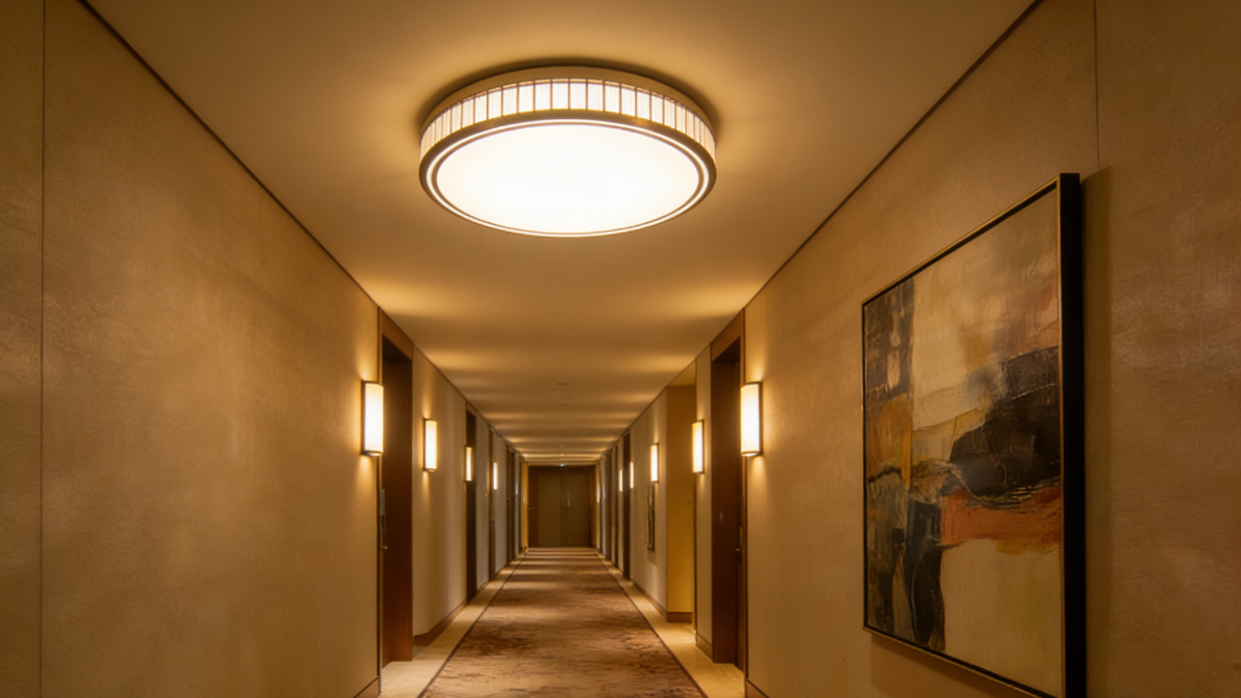 Durable lighting for high-traffic commercial spaces