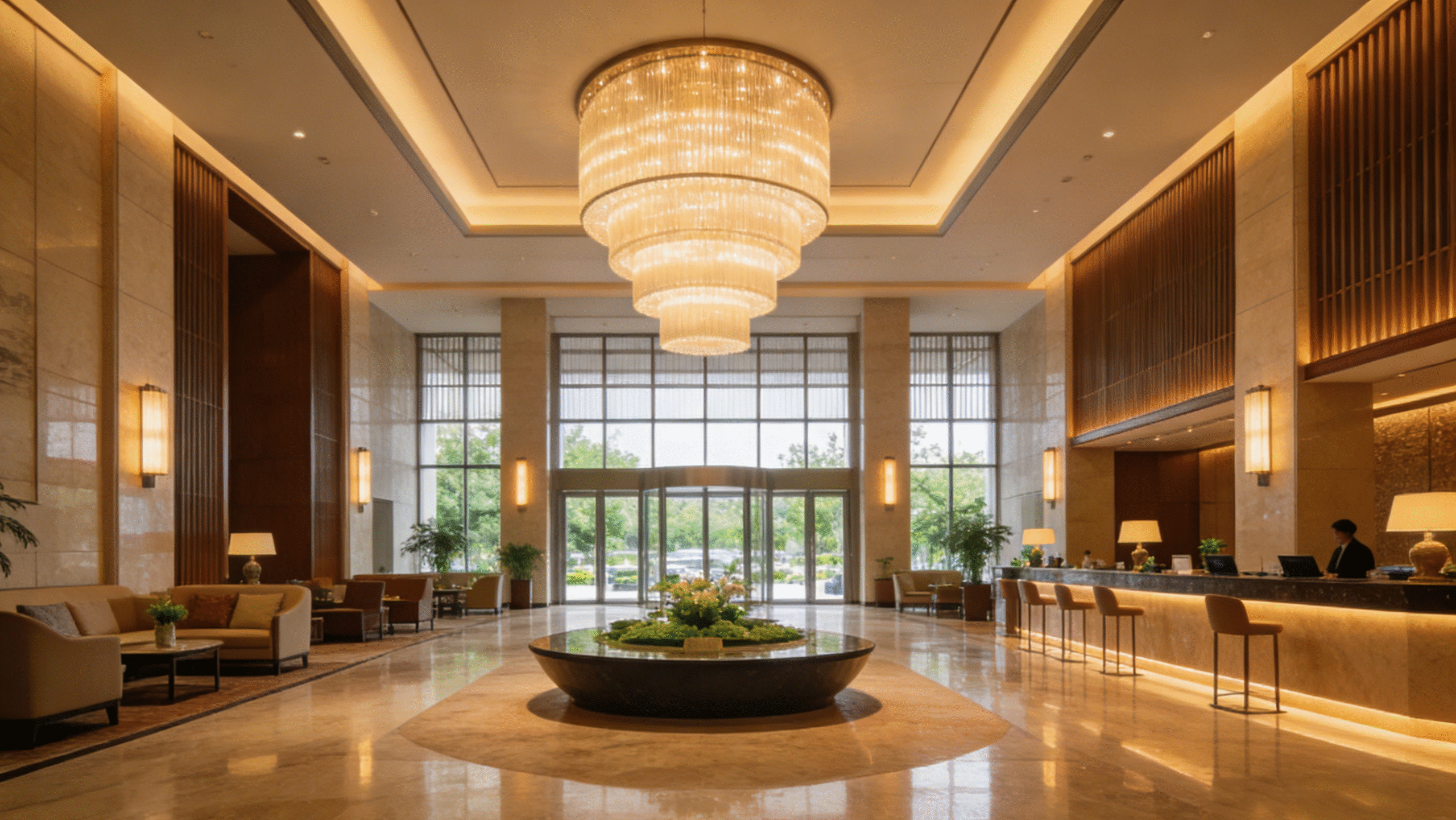 Energy-efficient lighting solutions for hotels without compromising ambiance