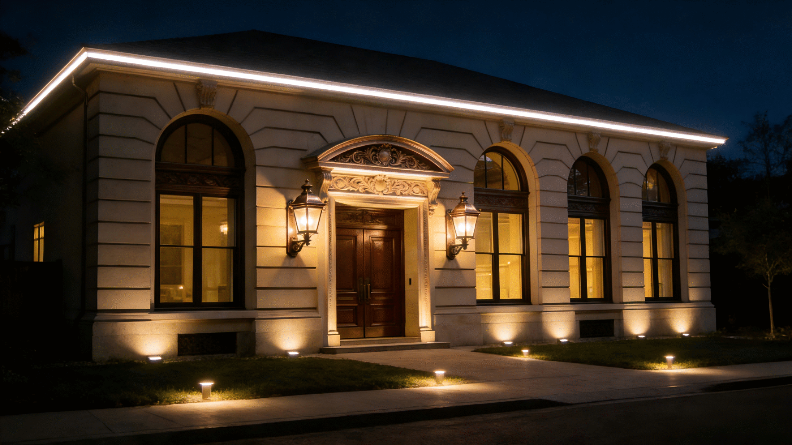 How Custom Lighting Helps Small Properties Stand Out