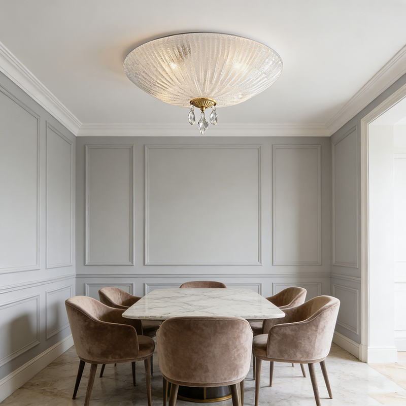 Romantic & Modern Glass Ceiling Light