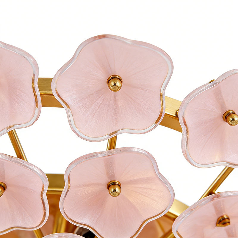 Romantic Petal Cluster Ambient Ceiling Light - Image 5