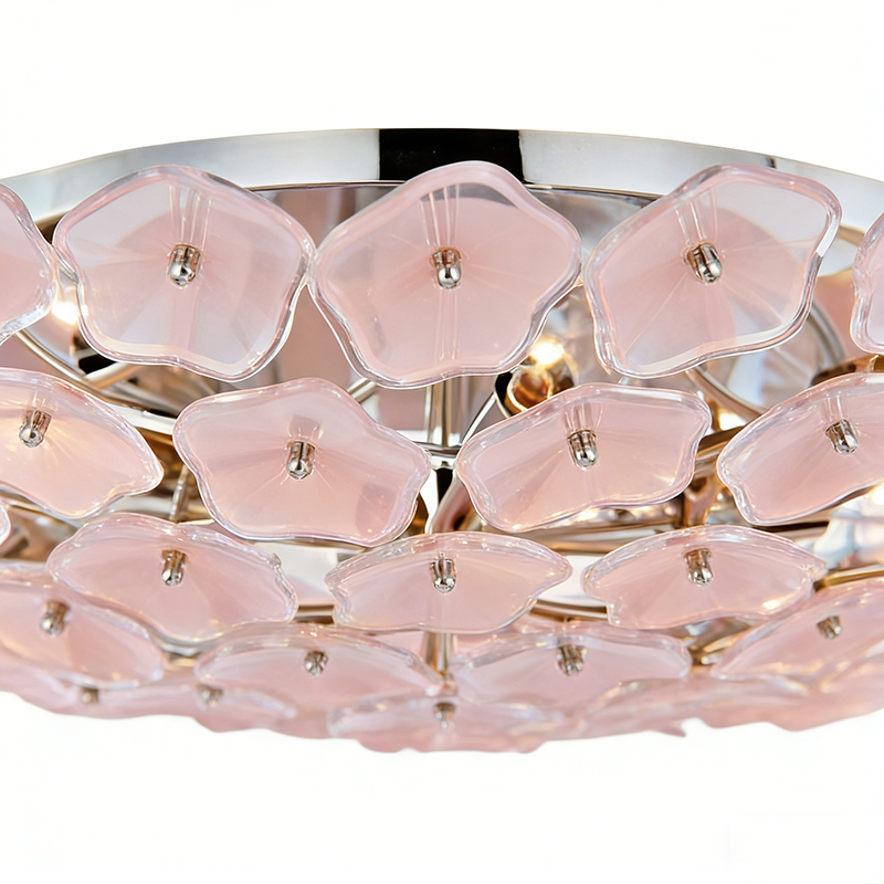 Romantic Petal Cluster Ambient Ceiling Light - Image 2