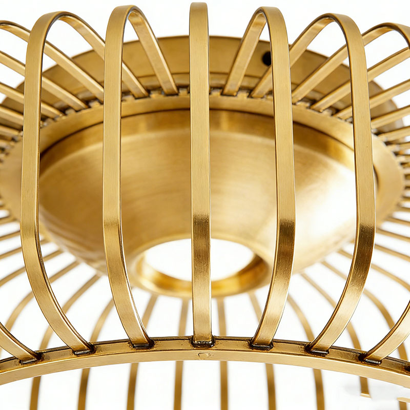 Modern Linear Cage Ambient Ceiling Light - Image 2