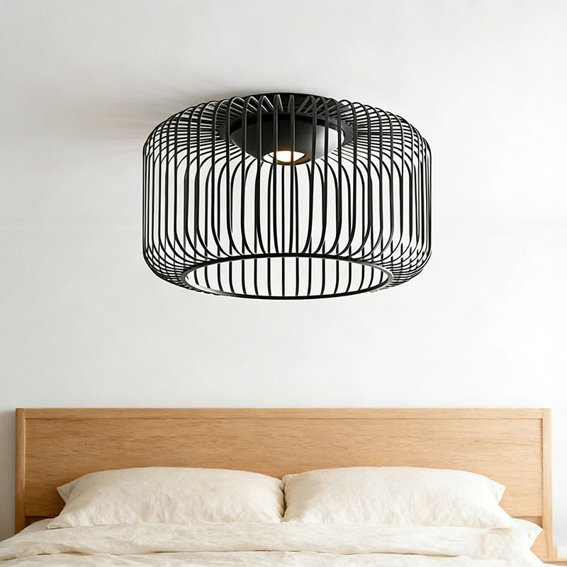 Modern Linear Cage Ambient Ceiling Light - Image 4